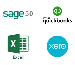 xero sage 50 excel